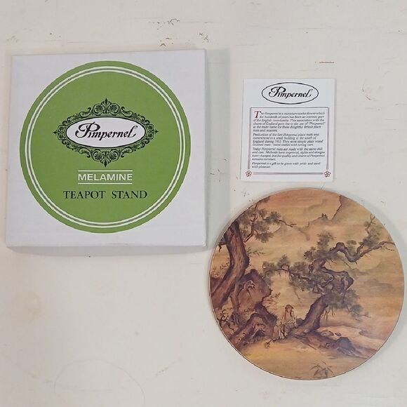 Pimpernel Melamine teapot stand England - Picture 1 of 5